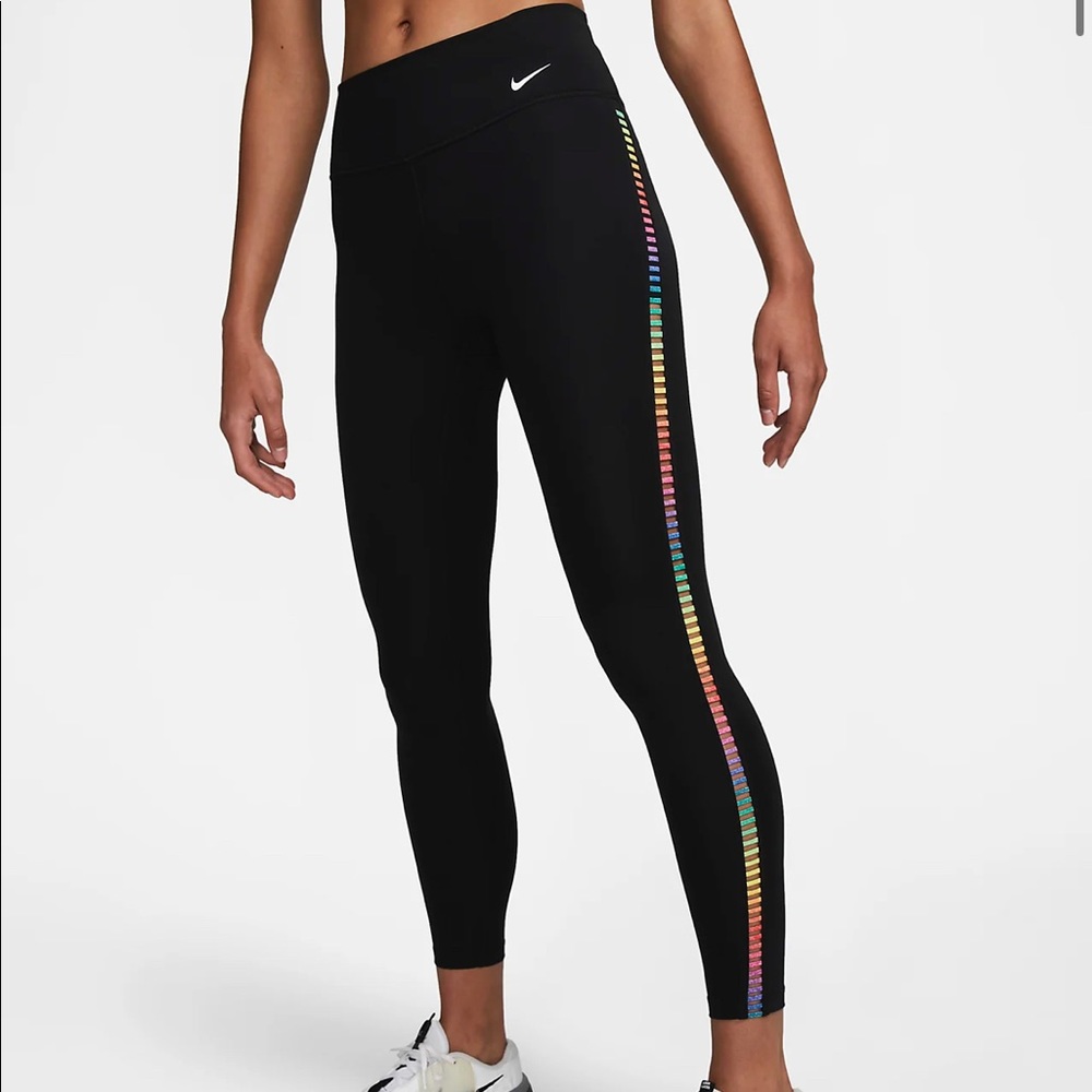 Nike Rainbow Ladder Mid Rise Leggings